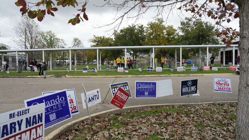 Election Day on Saturday, Dec. 9, 2023, at West Gray multi service Center in Houston.