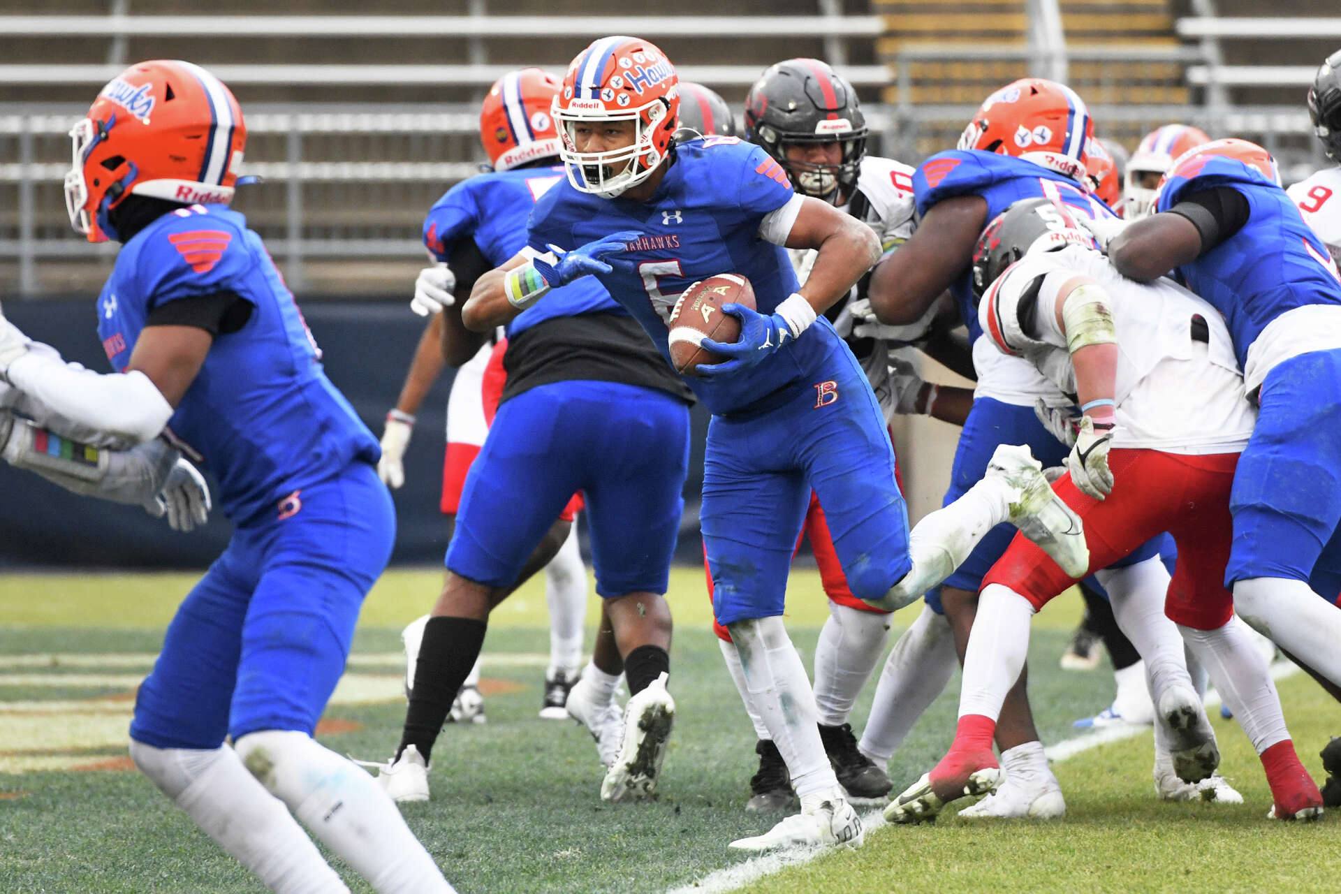 Bloomfield football beats Cromwell/Portland for Class S championship