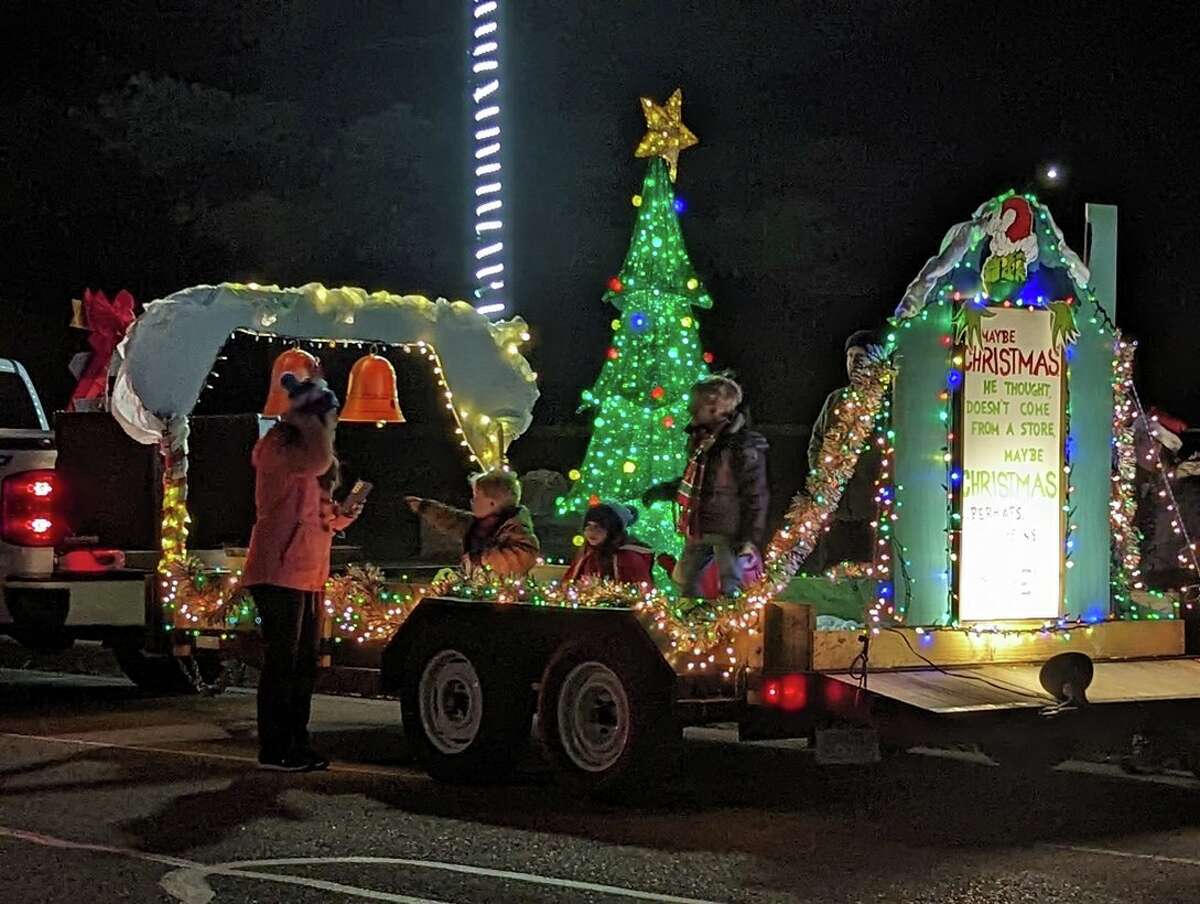Many lined the streets for the annual Coleman Christmas parade
