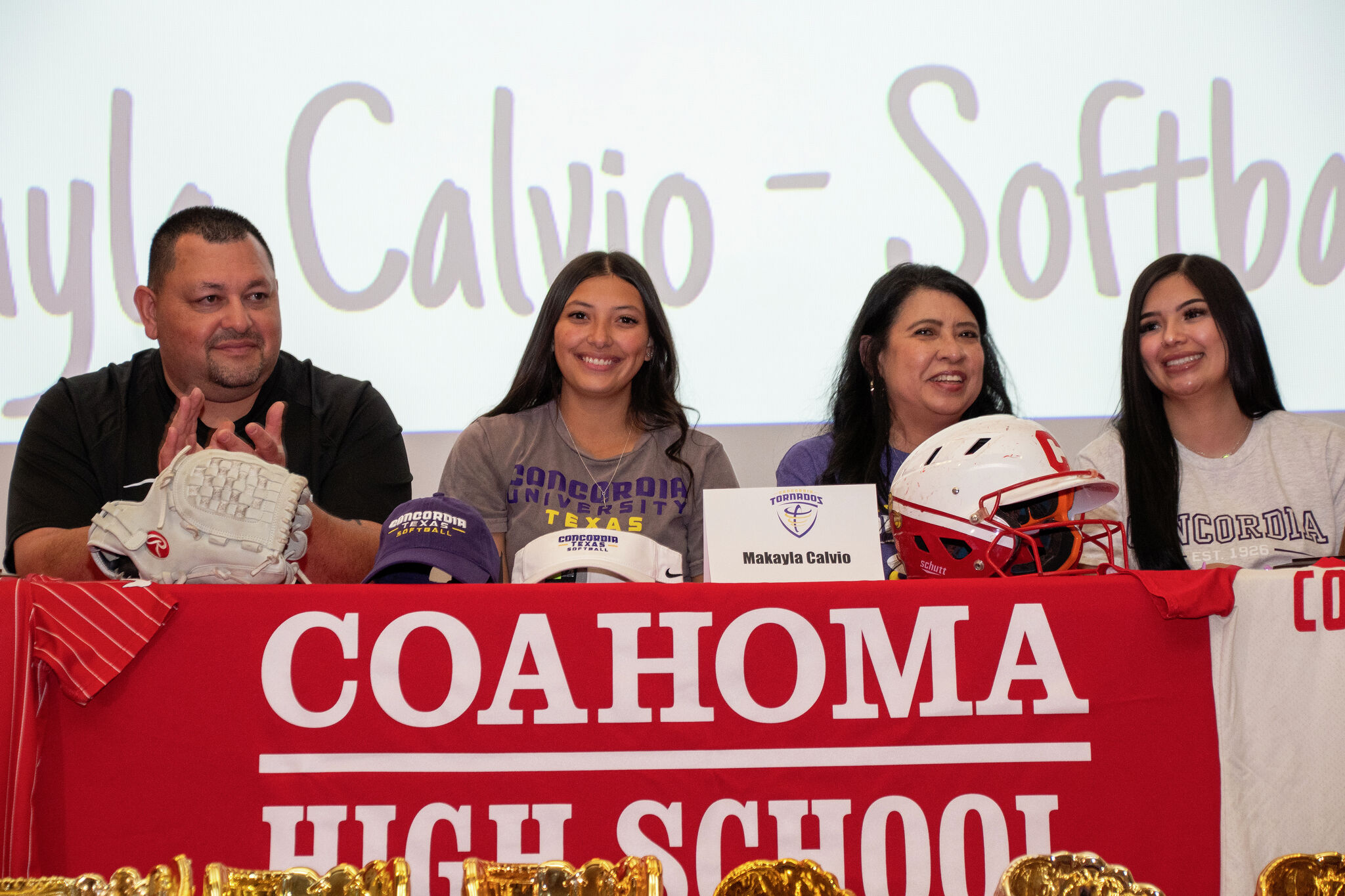 HS SOFTBALL Coahoma’s Calvio signs with Concordia University