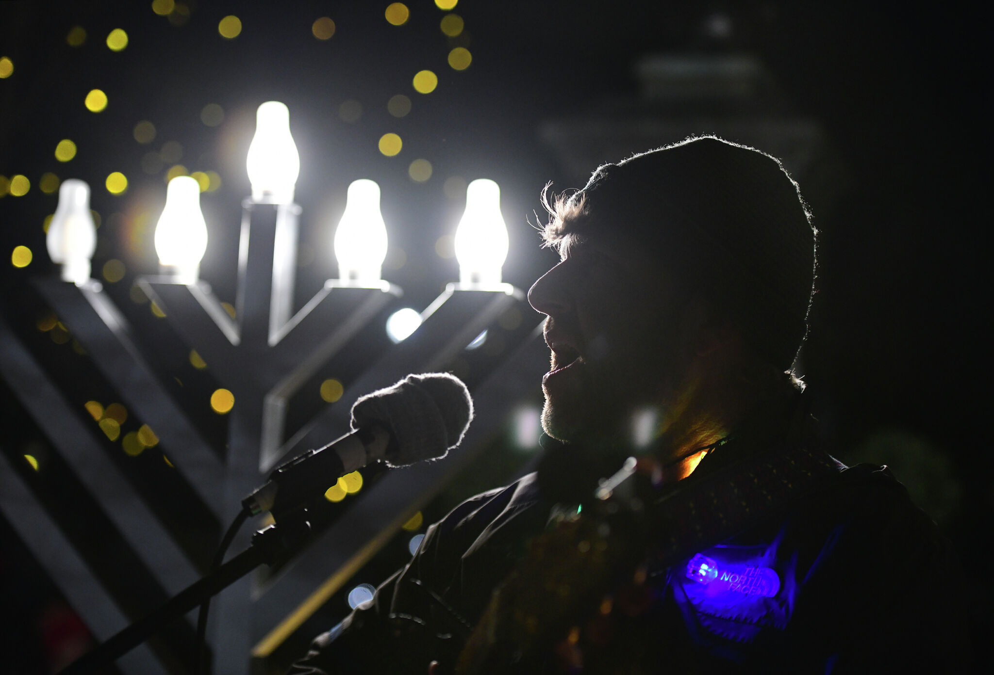 In Photos Darien honors unity in annual Hanukkah celebration