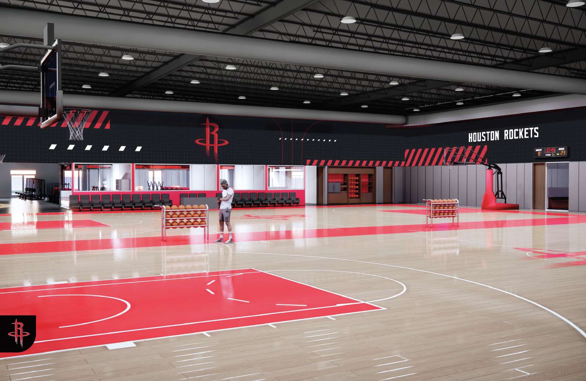 Can new practice facility give Rockets edge on rest of NBA?