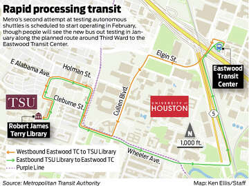 Metro puts autonomous shuttle project back in drive