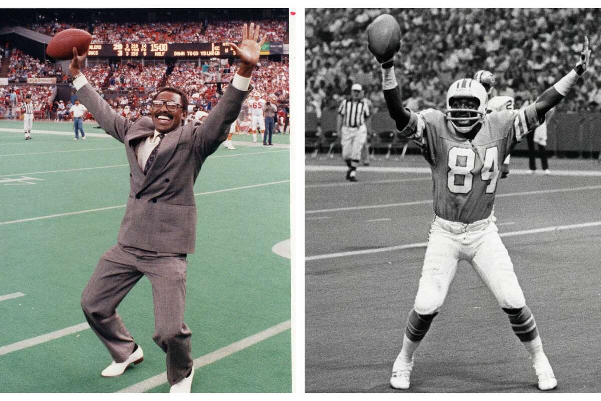 One of the NFL's first players to display elaborate end-zone celebrations, return specialist Billy 'White Shoes' Johnson is getting into the Titans' Ring of Honor at this week's Texans game during Oilers Tribute Week in Nashville. 