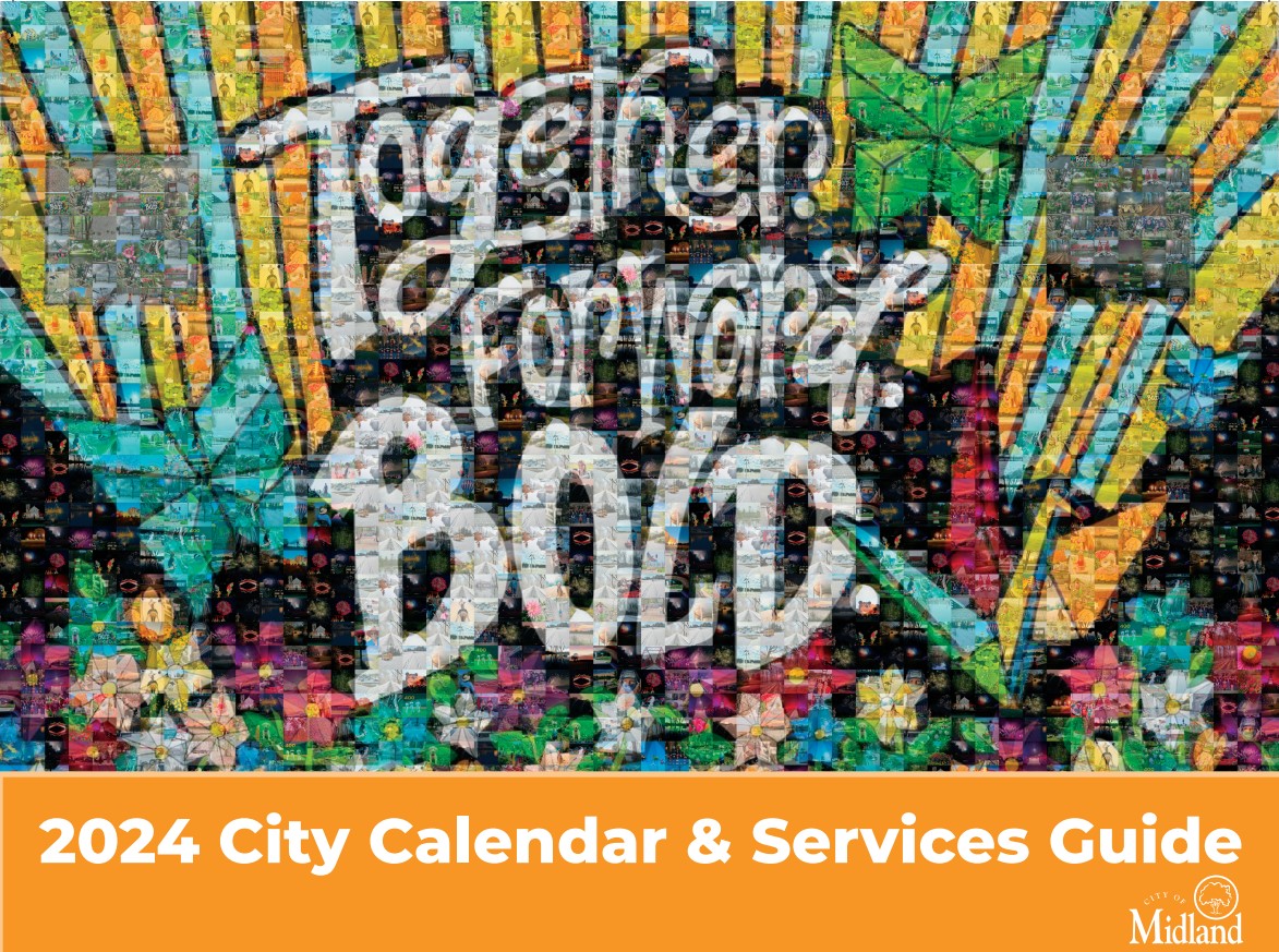 2024 Midland Calendar and Services Guide coming to residents soon