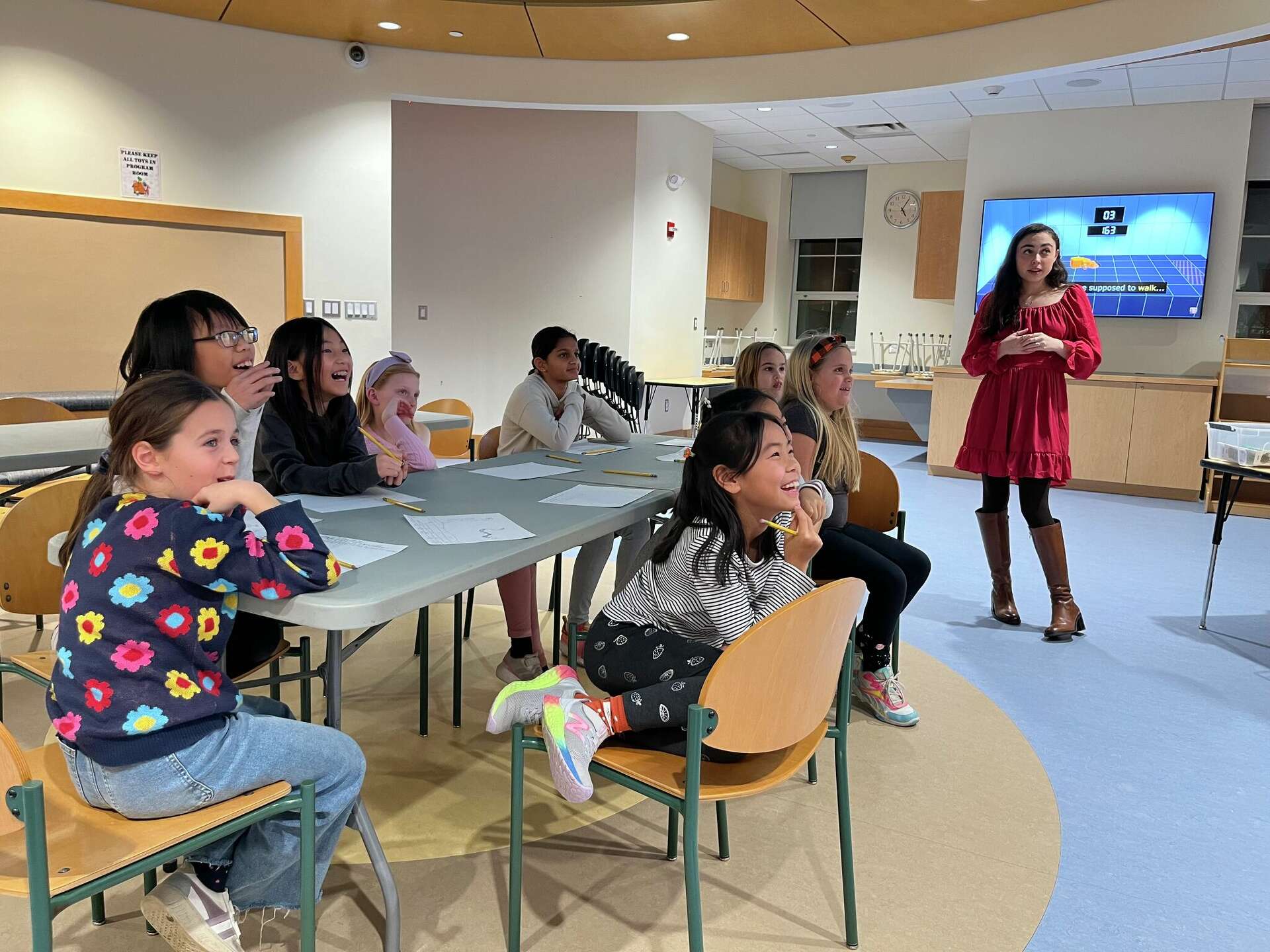 A Greenwich High School junior creates science program for young girls