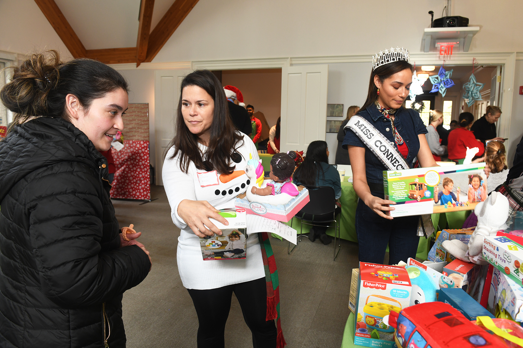 In Photos Person to Person's annual holiday toy store in Darien