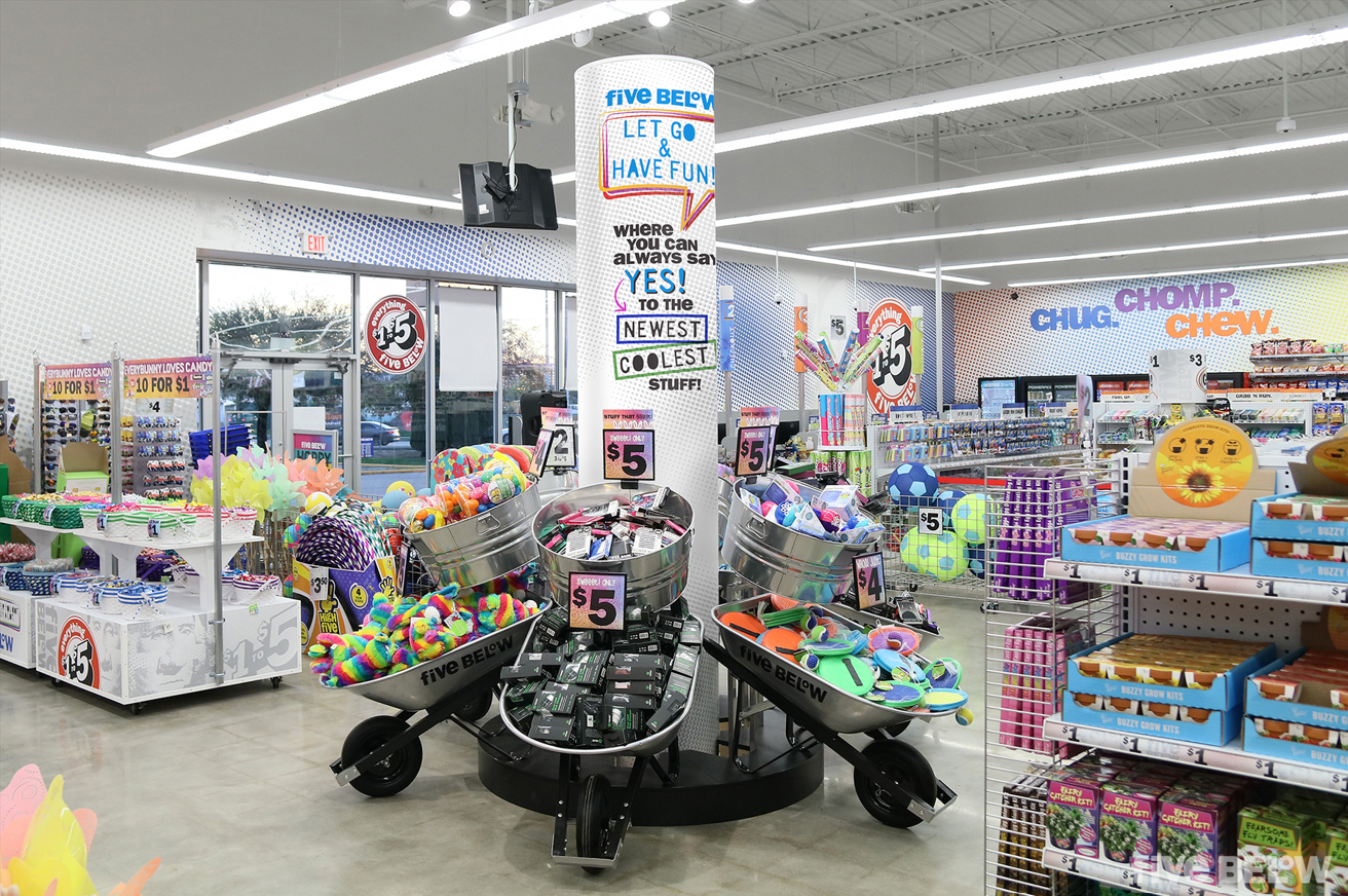 Five Below files for buildout of new San Antonio store