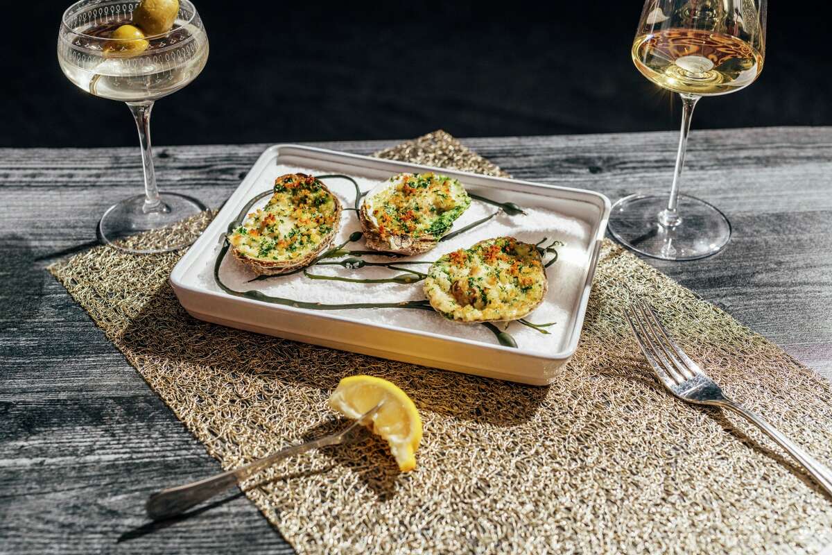 Little Oyster Bar's Golden Martini, left, is one of the best in America.