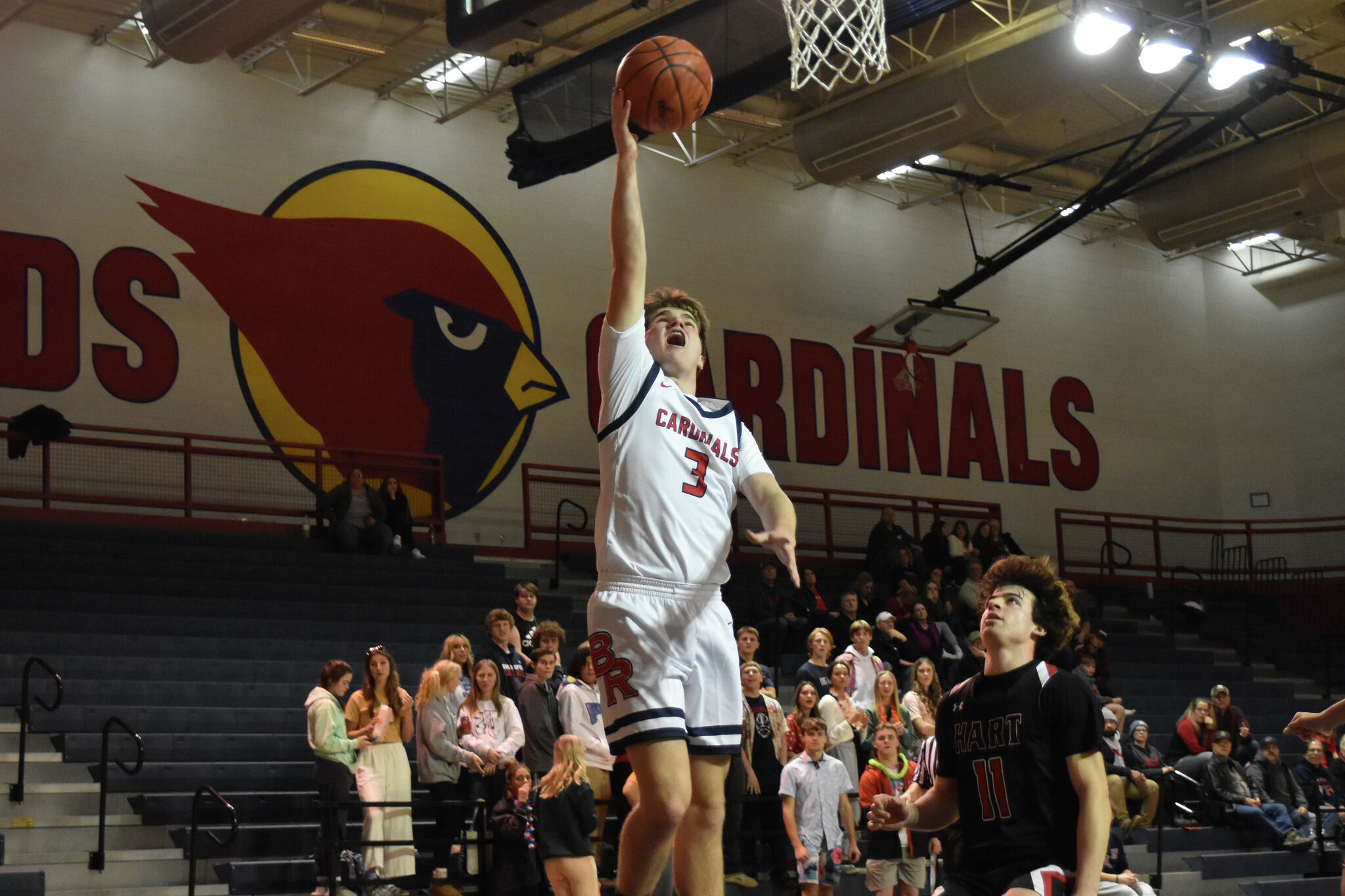 Big Rapids boys basketball team blows out Hart