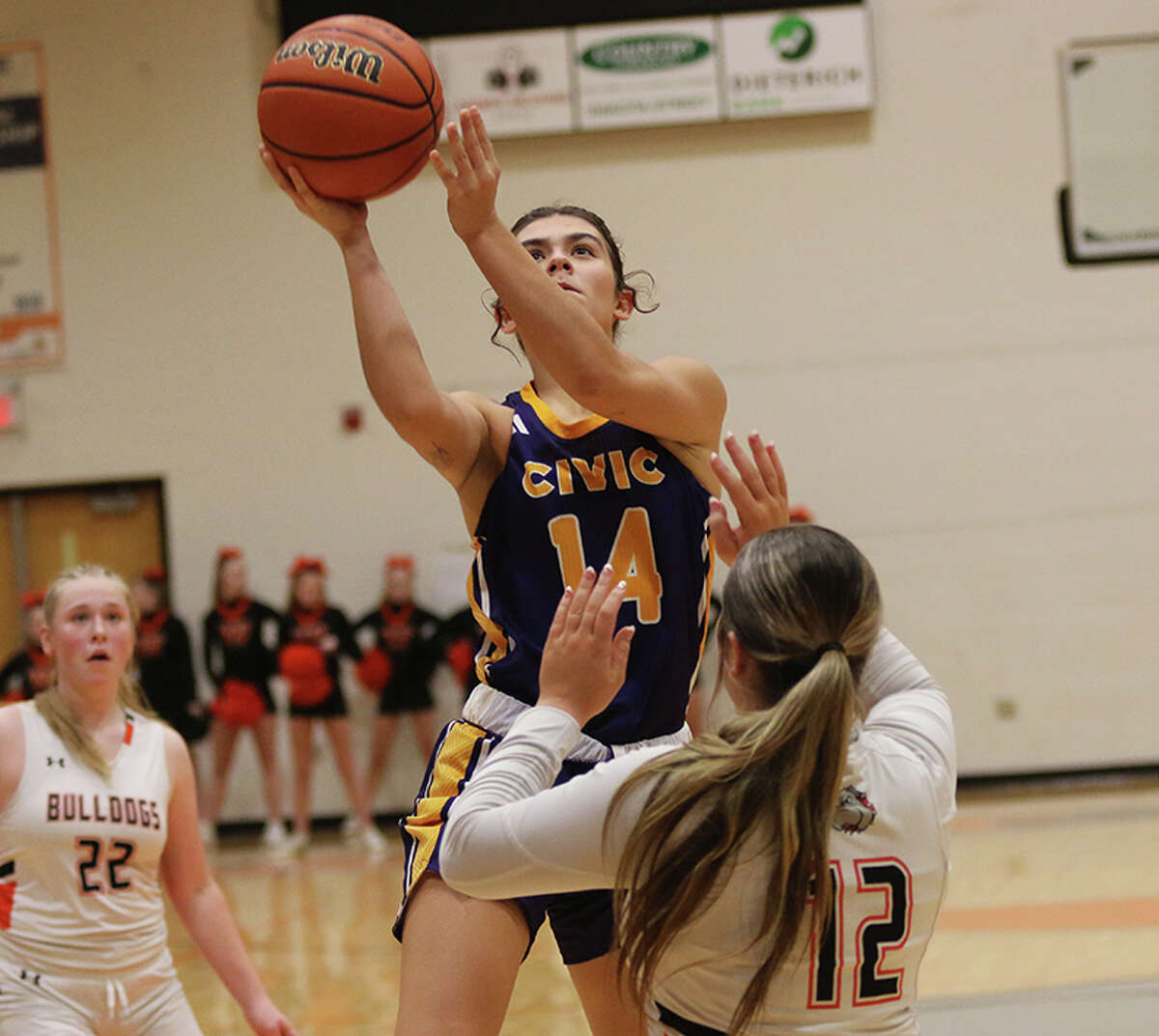 FRIDAY GIRLS BASKETBALL CM rolls on career night at Waterloo