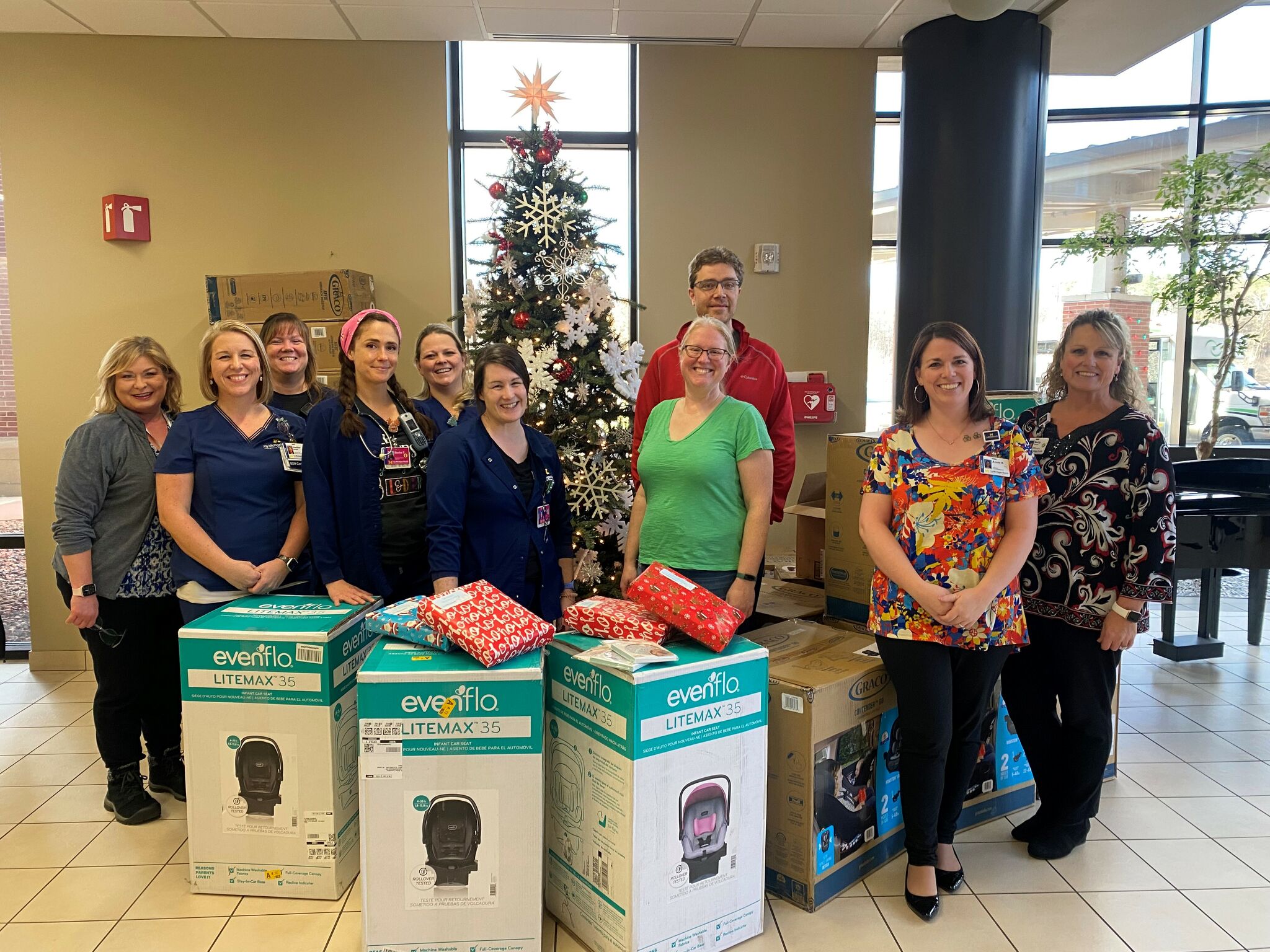 JH Walker Foundation donates car seats to MyMichigan Medical Center