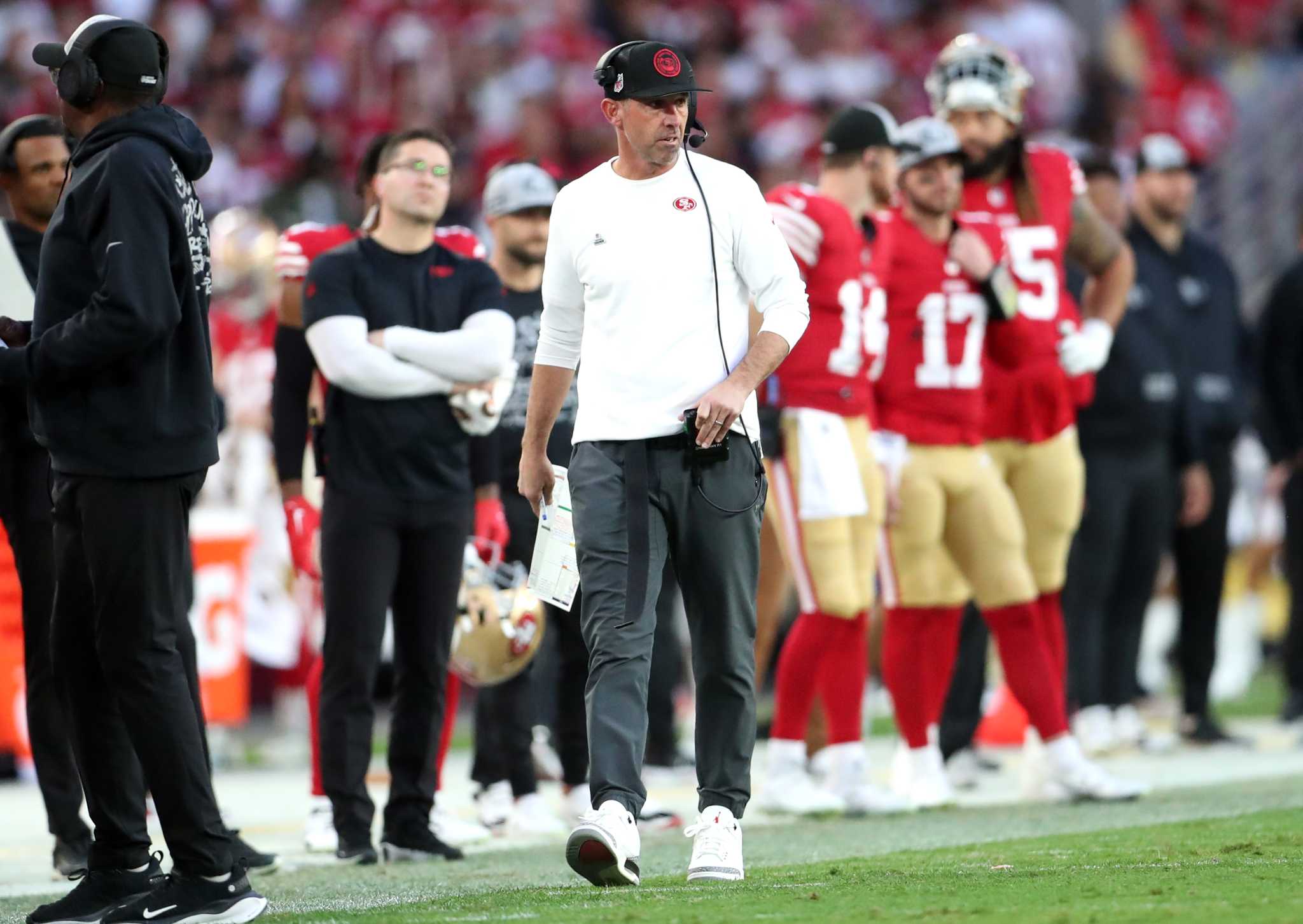 ‘Kyle Shanahan, he has it’: 49ers on historic roll with Ravens looming