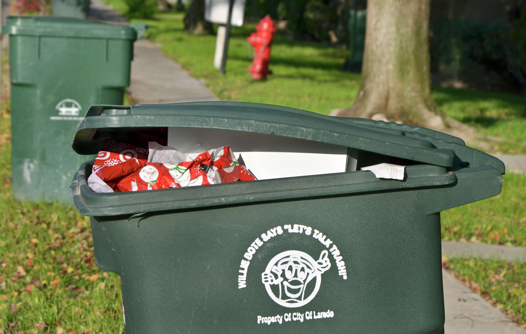 Laredo's garbage and recycling schedule for Christmas, New Year weeks
