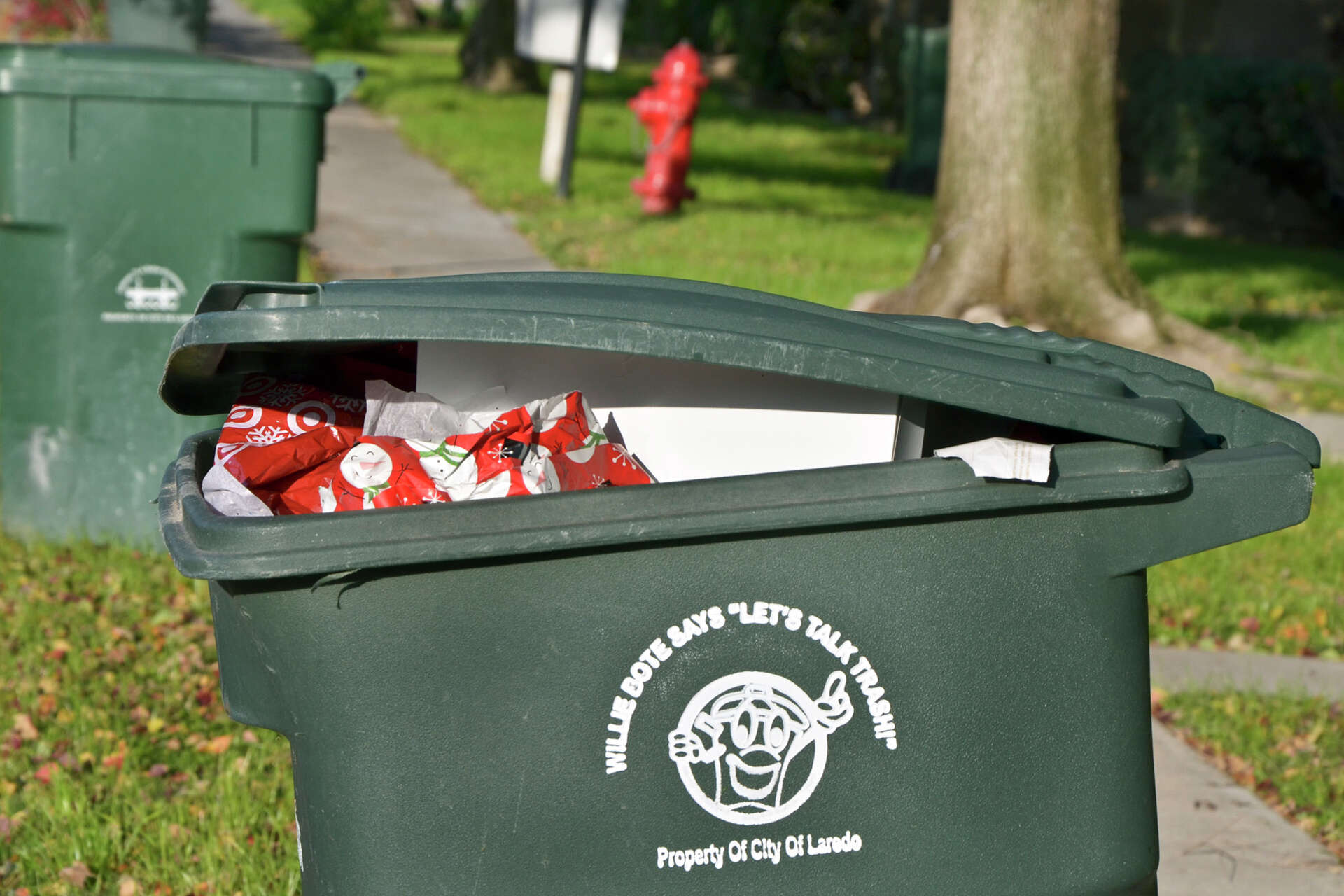 Laredo's garbage and recycling schedule for Christmas, New Year weeks