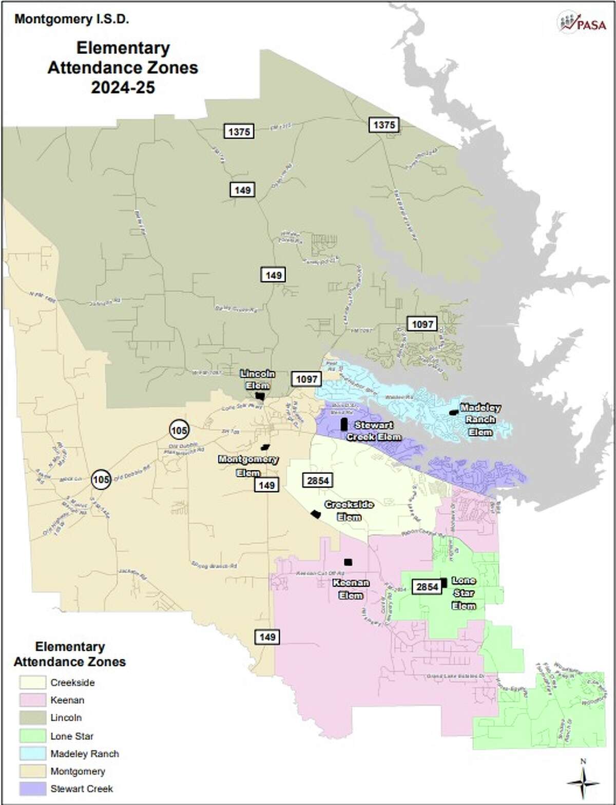 Montgomery ISD sets new elementary boundaries to ease overcrowding 
