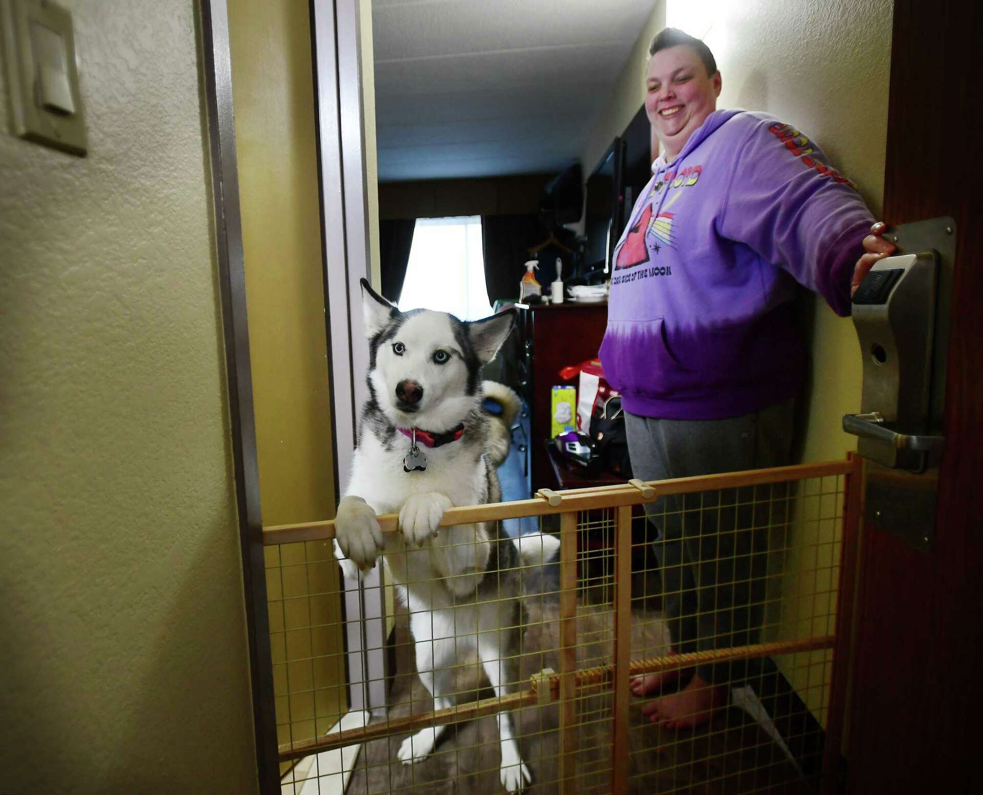 New Haven opens largest shelter at former Days Inn motel on Route 80