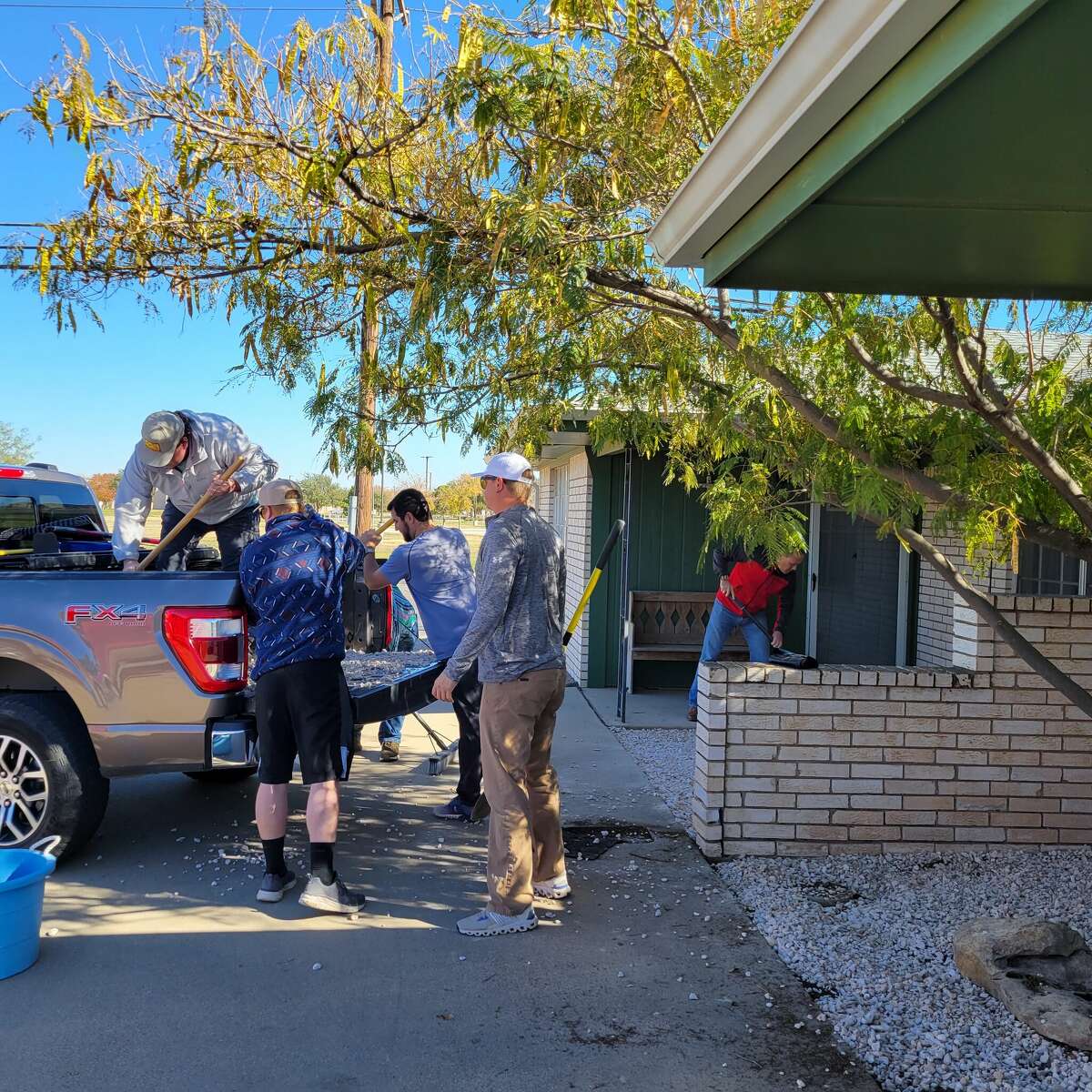 Boomerang works with Family Promise of Midland on projects