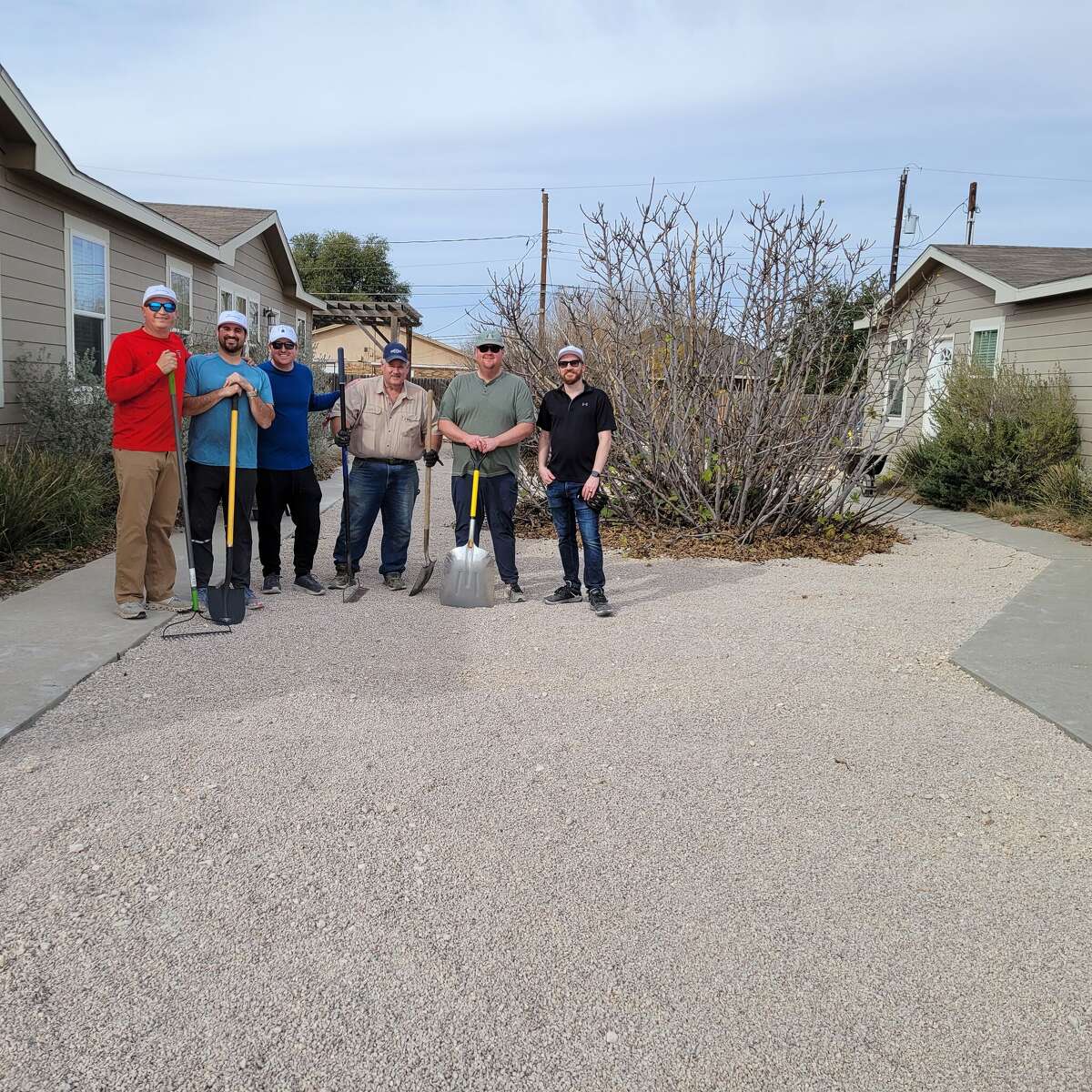 Boomerang works with Family Promise of Midland on projects