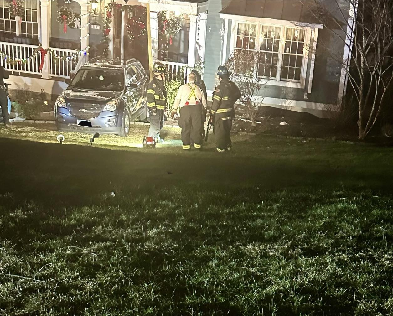 Motorist injured after crashing SUV into Monroe home, officials say