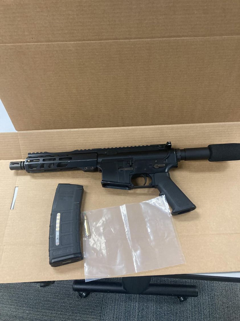 Bartz Gun BART police arrest man accused of possessing assault-style weapon