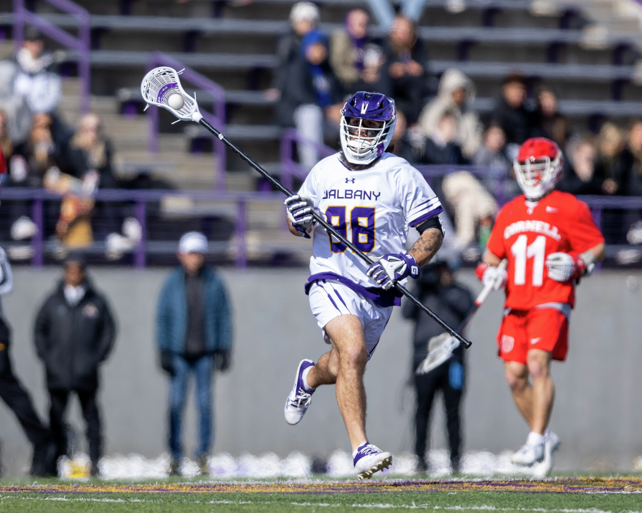 UAlbany men's lacrosse going with youth in season opener
