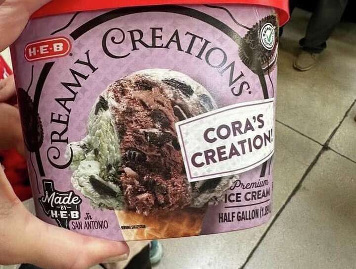 Boerne kid writes to HEB, gets her own ice cream flavor