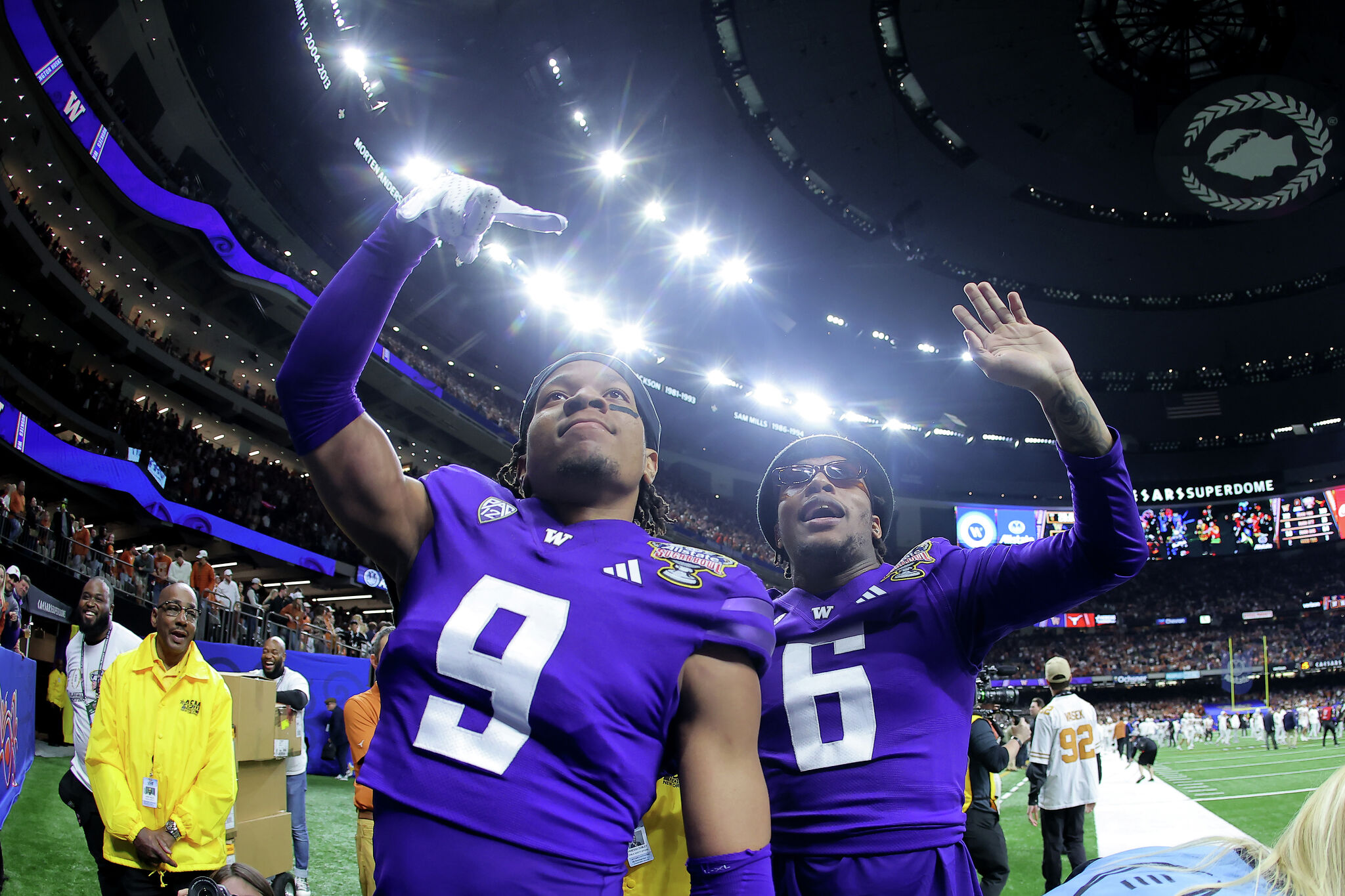 Sugar Bowl sees Washington players trash talk Texas fans