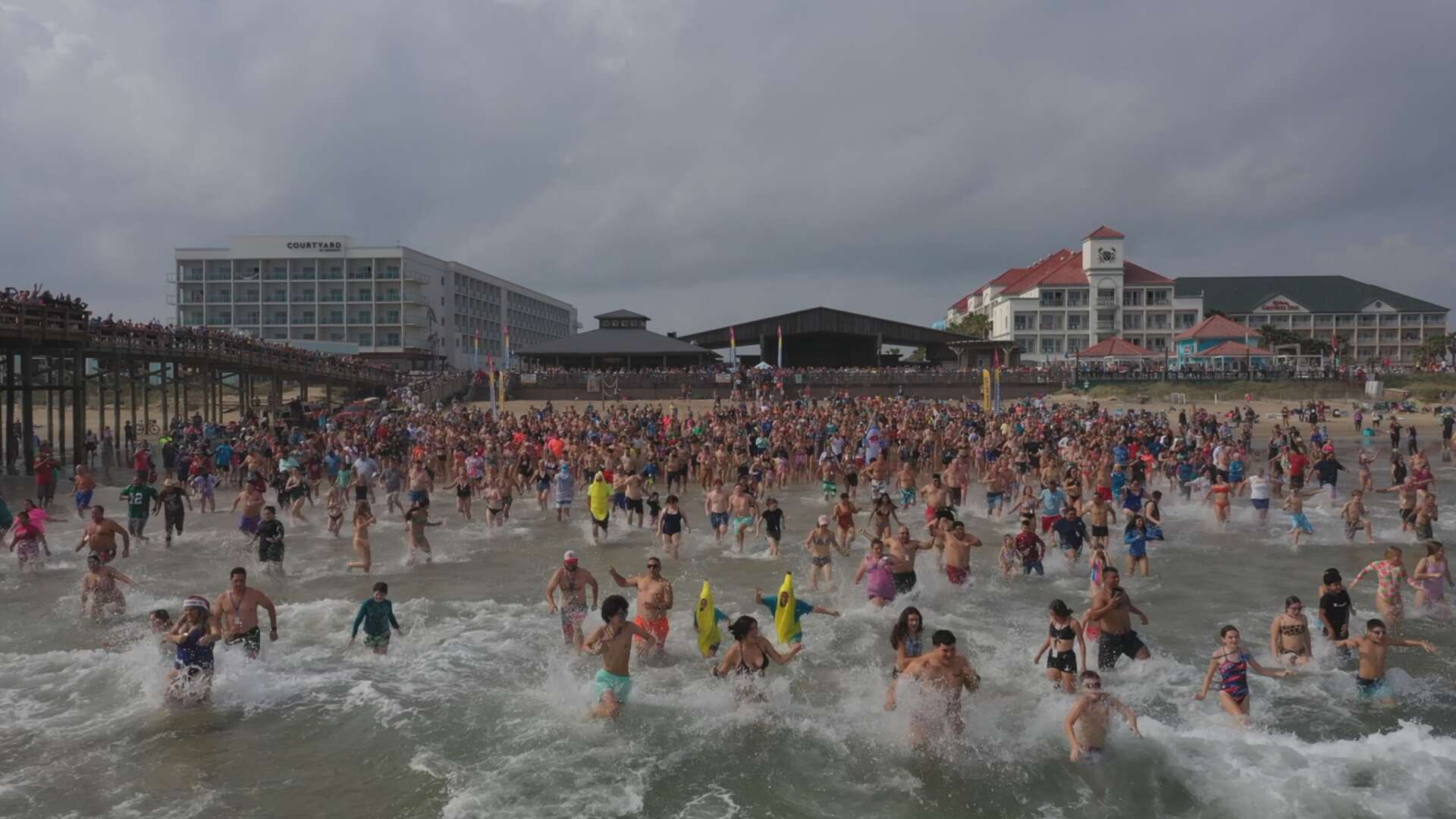Polar Bear Dip returns to this South Texas beach