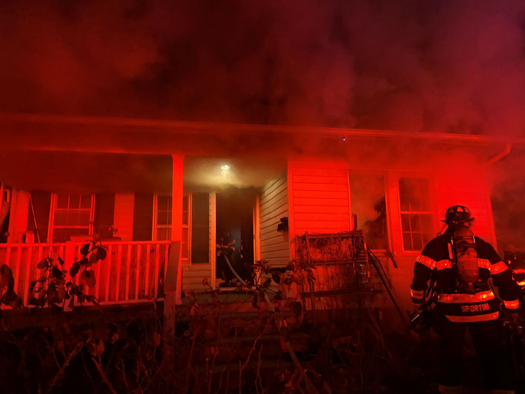 Fire on Center Avenue in Norwalk displaces 10, fire official says.
