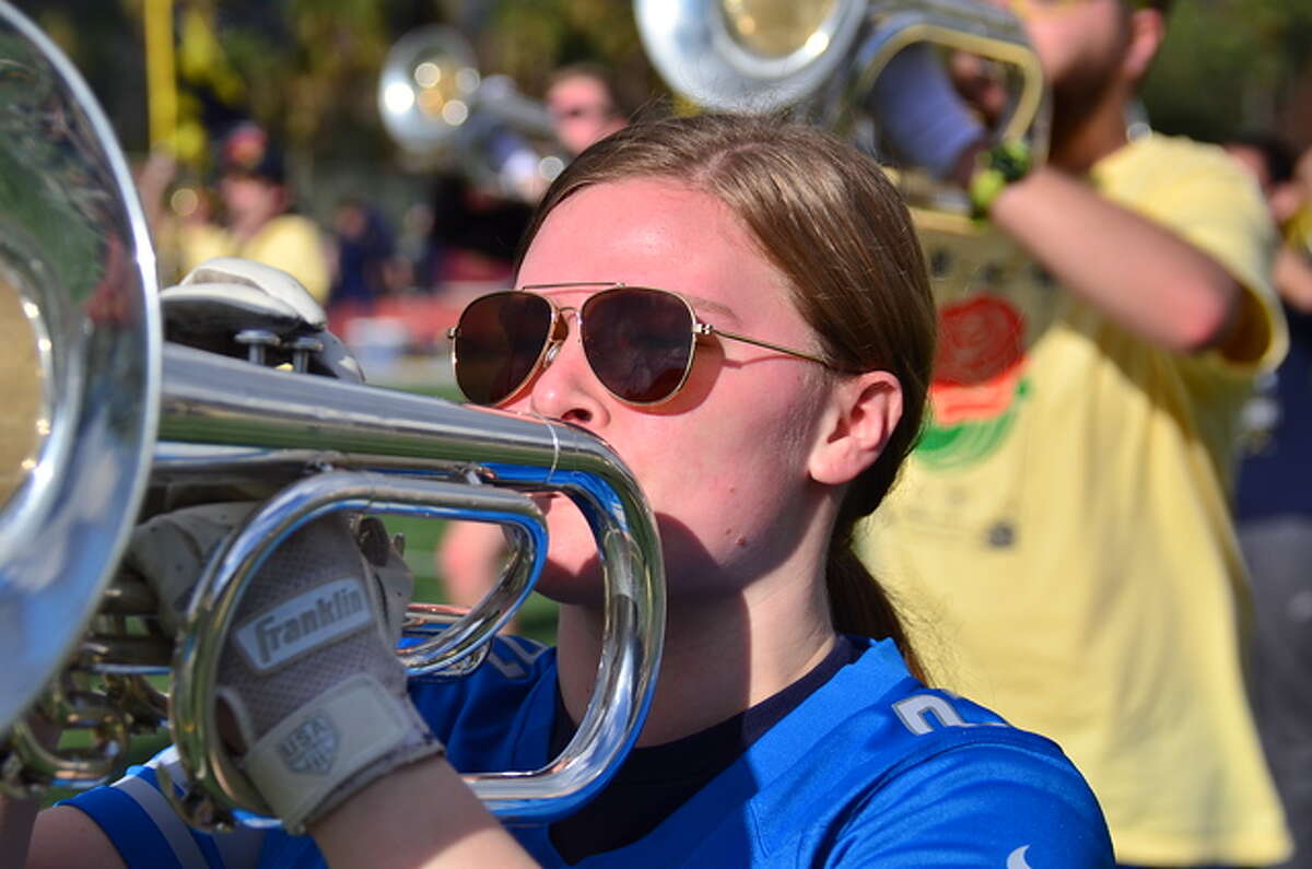 Midland area students part of Michigan marching band at Rose Bowl win