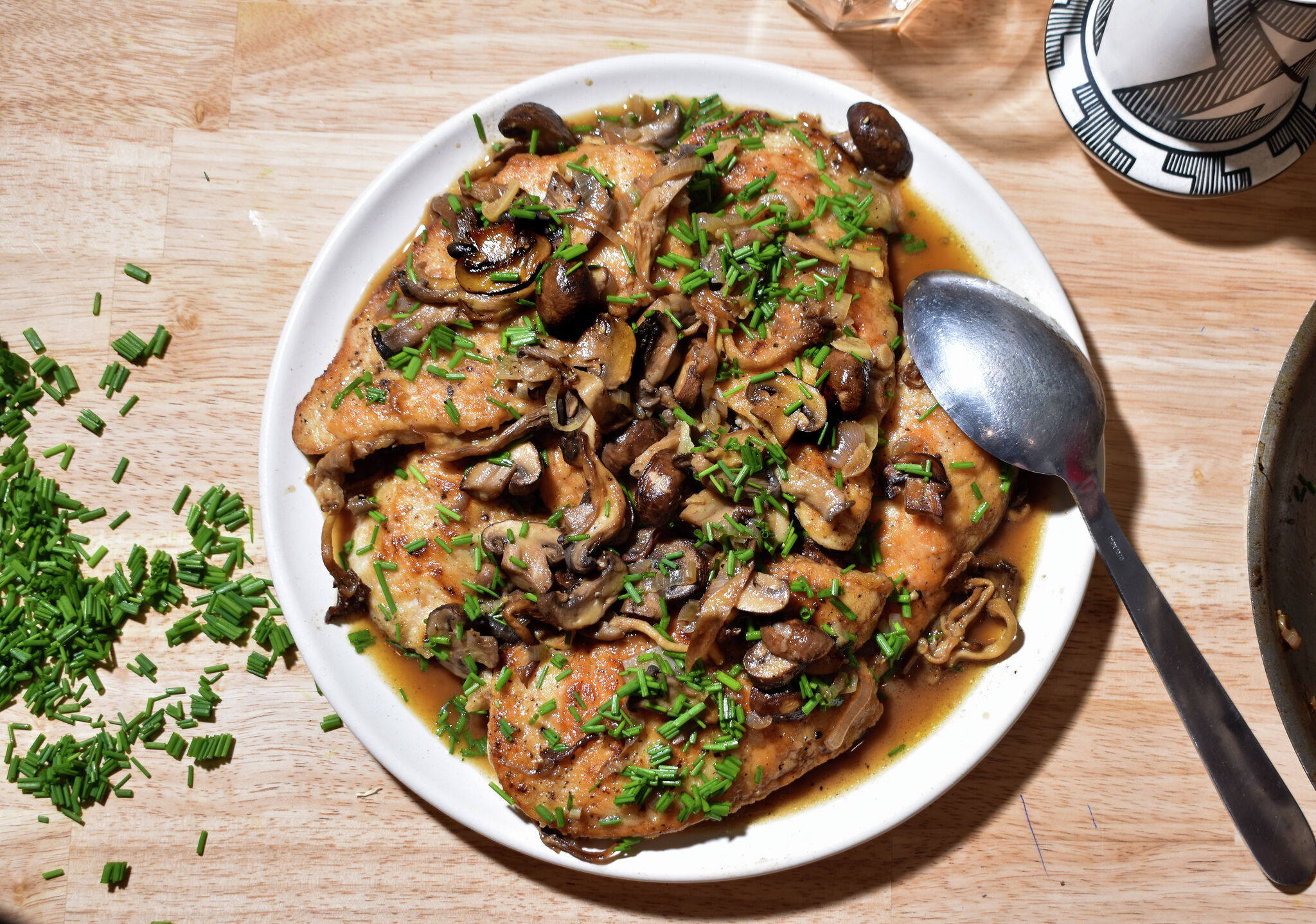 Recipe: Roasted Mushroom Chicken Marsala