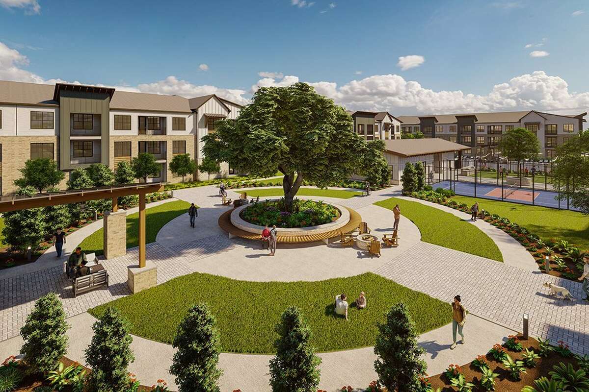 The Oak at Katy Park is under construction in Katy.