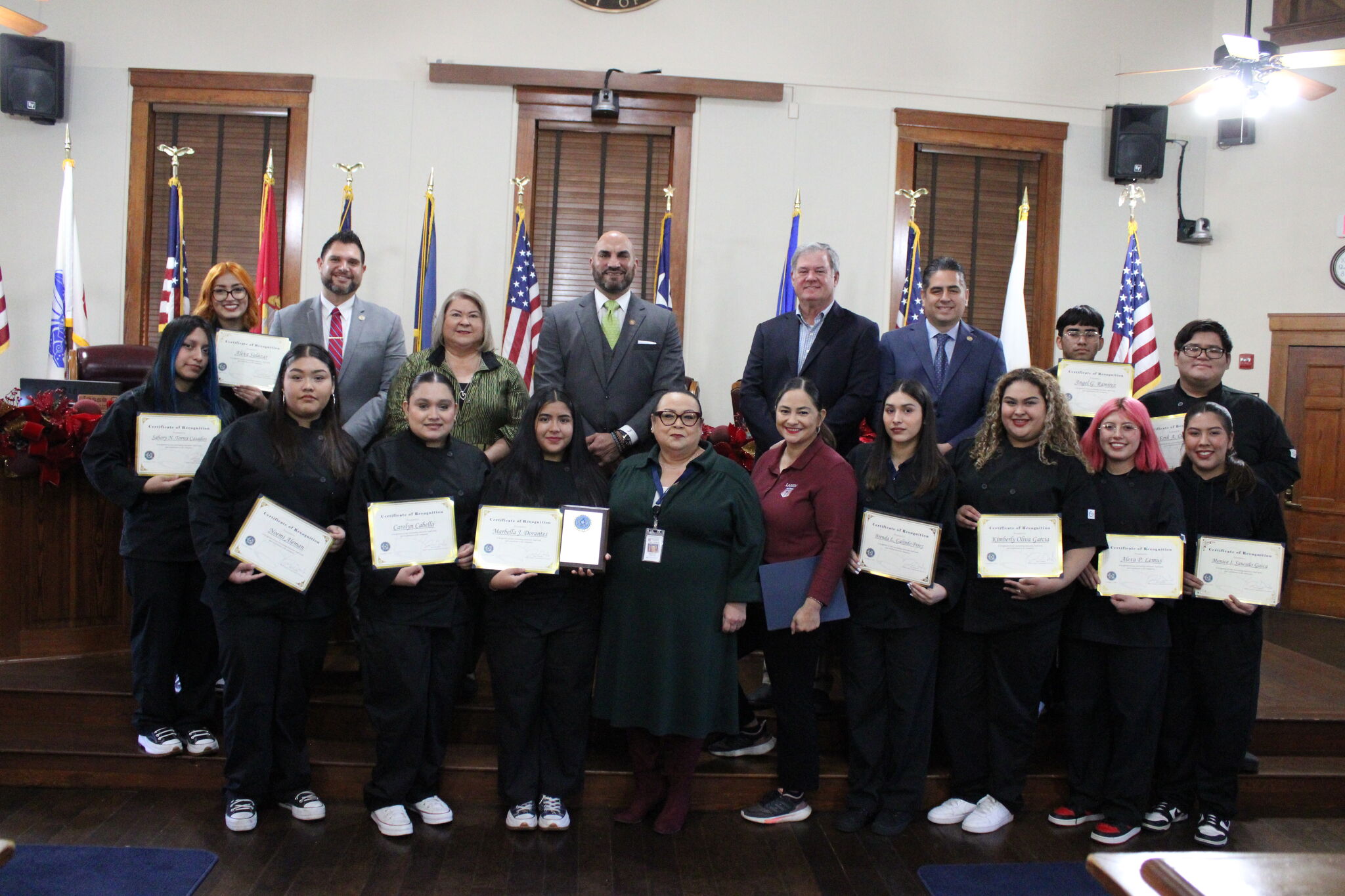 Laredo Job Corps Culinary Arts recognized by Webb County leaders