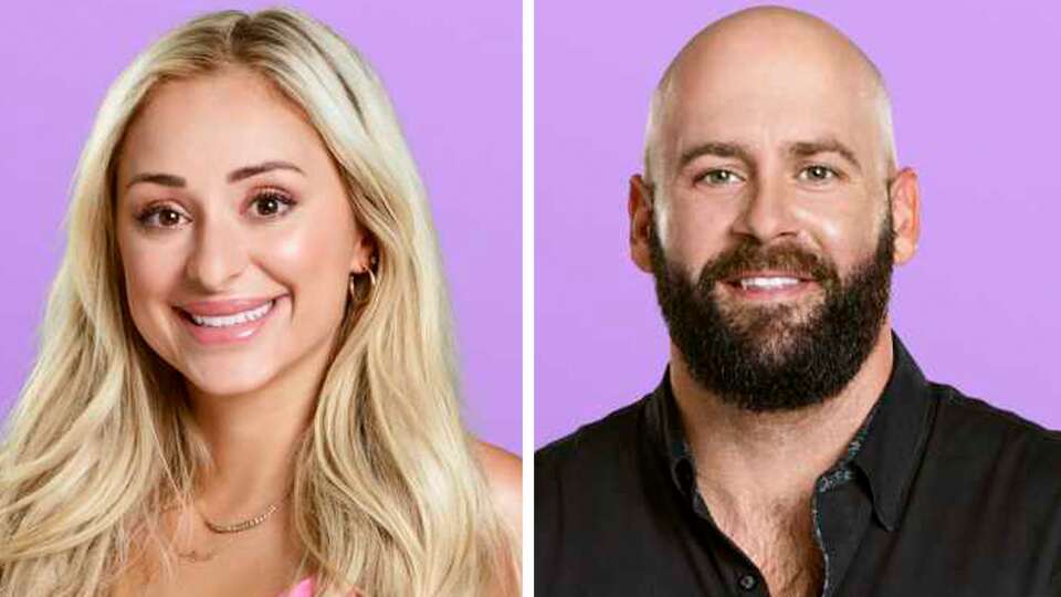 'Love is Blind' contestant Renee Poche, left, says former UH football player and fellow contestant Carter Wall, right, was abusive on and off camera, according to a report from Variety.