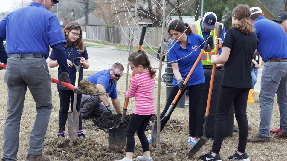 Harris County Precinct 4 annual MLK Day of Service.