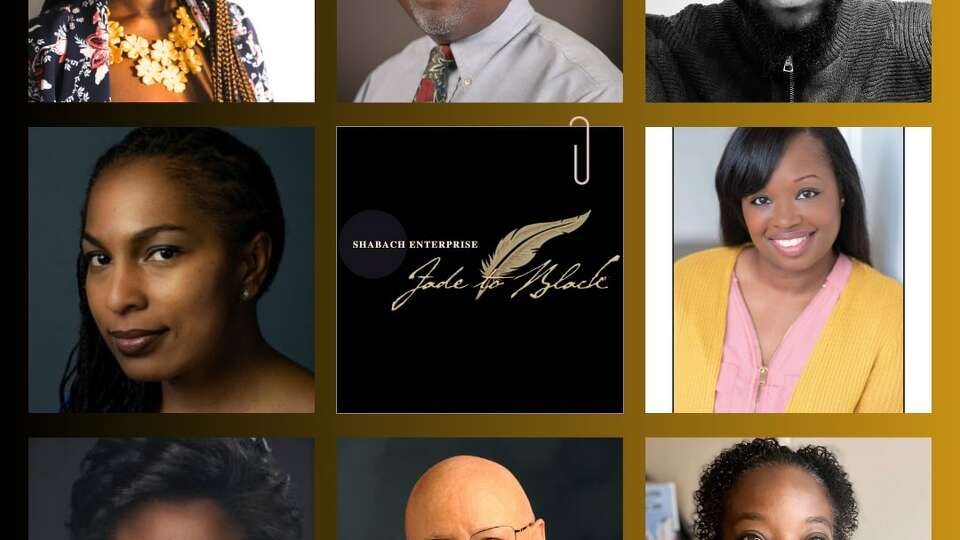 Playwrights (from top left) Nana Konadu Cann, Gregory S. Carr, Cris Eli Blak, Kimberly Ridgeway, Krystle Dellihue, Toma Lynn Smith, Carlton Molette, Velvia Keithley         