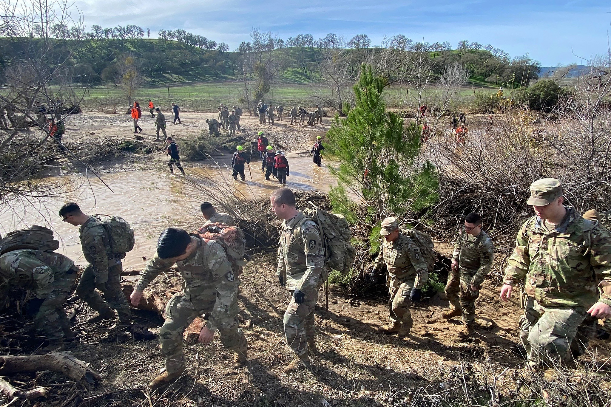 Calif. family whose son was swept away in raging flood still searches