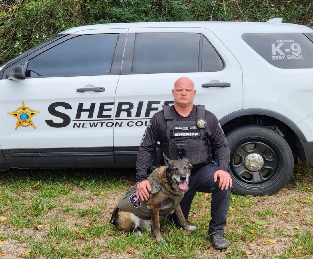 Newton County Sheriff's Office retires K9 Bruce