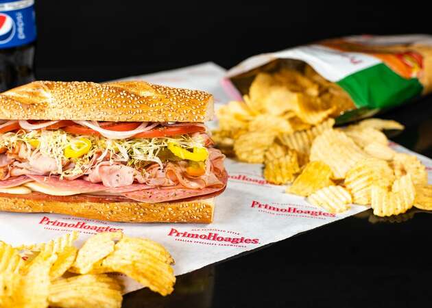 The Italian hoagie at PrimoHoagies.