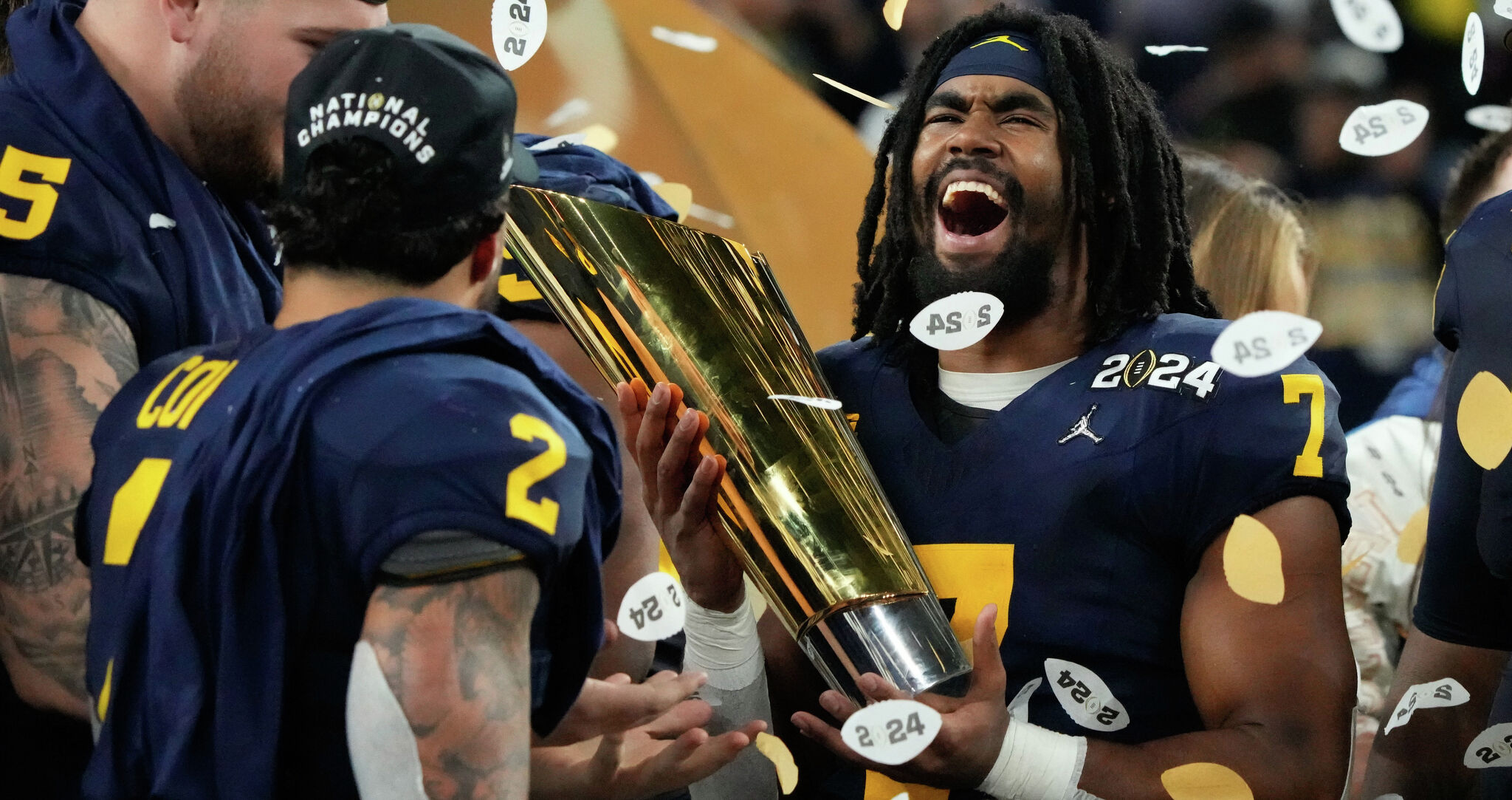 Michigan RBs Blake Corum Donovan Edwards fuel national title win