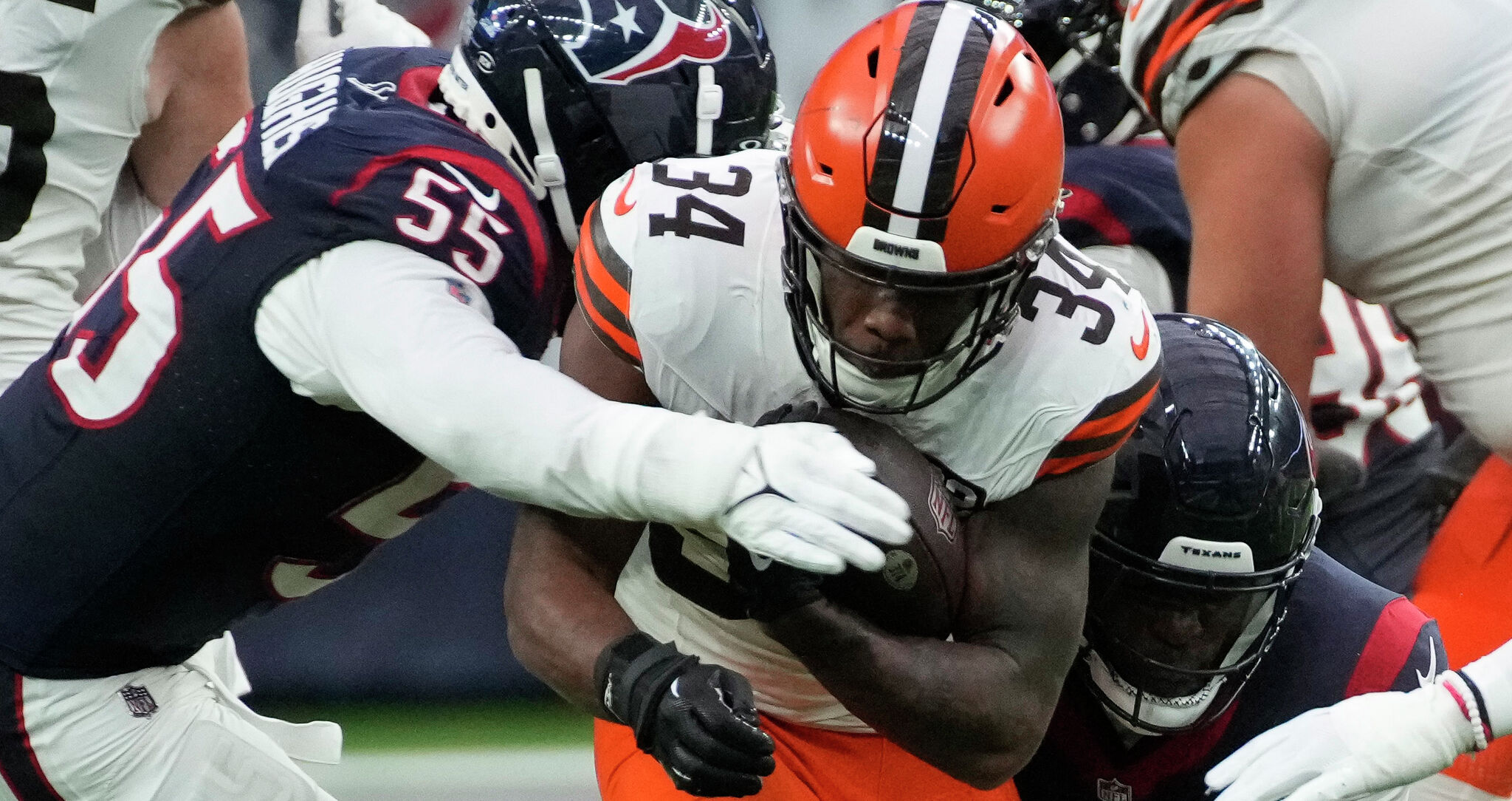 Houston Texans: Stopping the run a key vs. Cleveland Browns