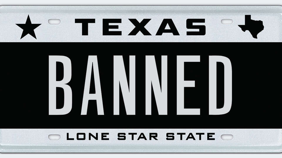 The Texas Department of Motor Vehicles rejected more than 3,000 personalized license plates between January and November of 2023.