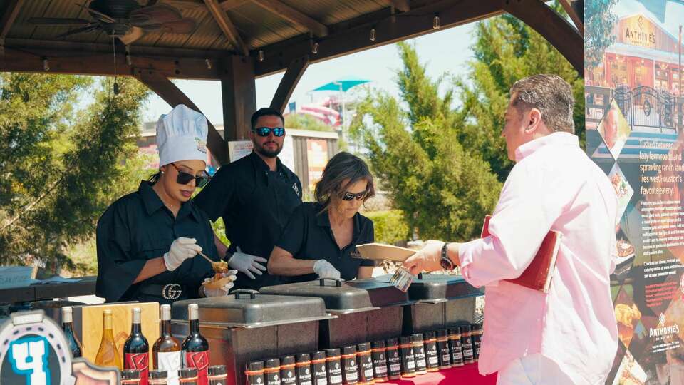 Visitors to Katy Taste Fest sample local fare in 2023.