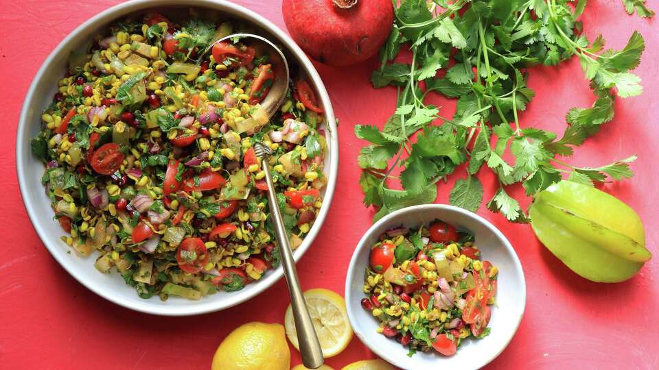 Starfruit sprout salad by Anita Jaisinghani