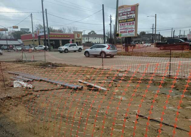 The Waffle Bus, which sits on the corner of North Shepherd and 19th Street, has been plagued by construction.