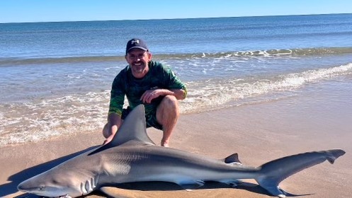 Texas angler recaptures 84-inch shark in Gulf