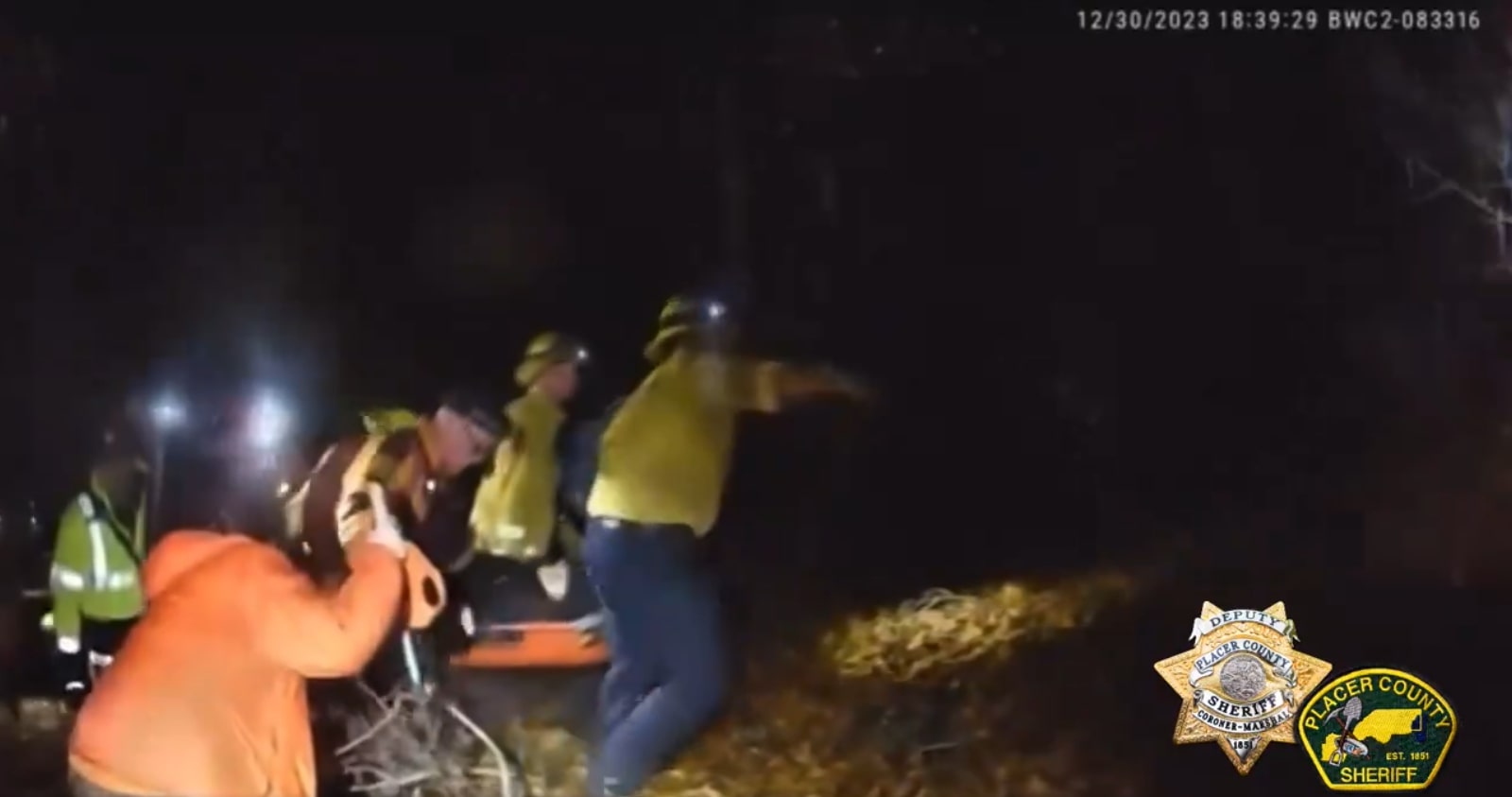 Man trapped in Northern California drainage ditch for 2 days treated for hypothermia