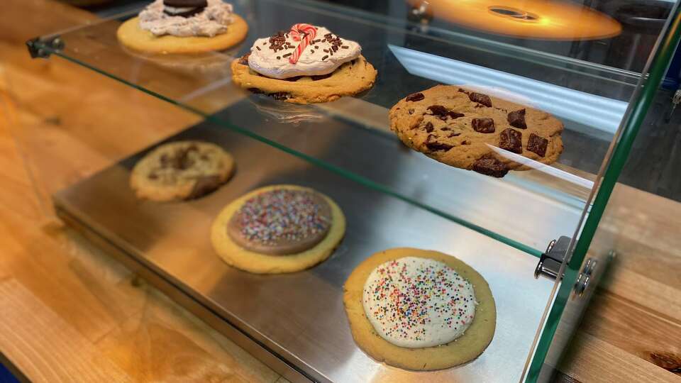 Cookie Jar, located at 1921 N Main Street in Pearland, is a veteran owned and operated dessert shop that offers new flavors every week.