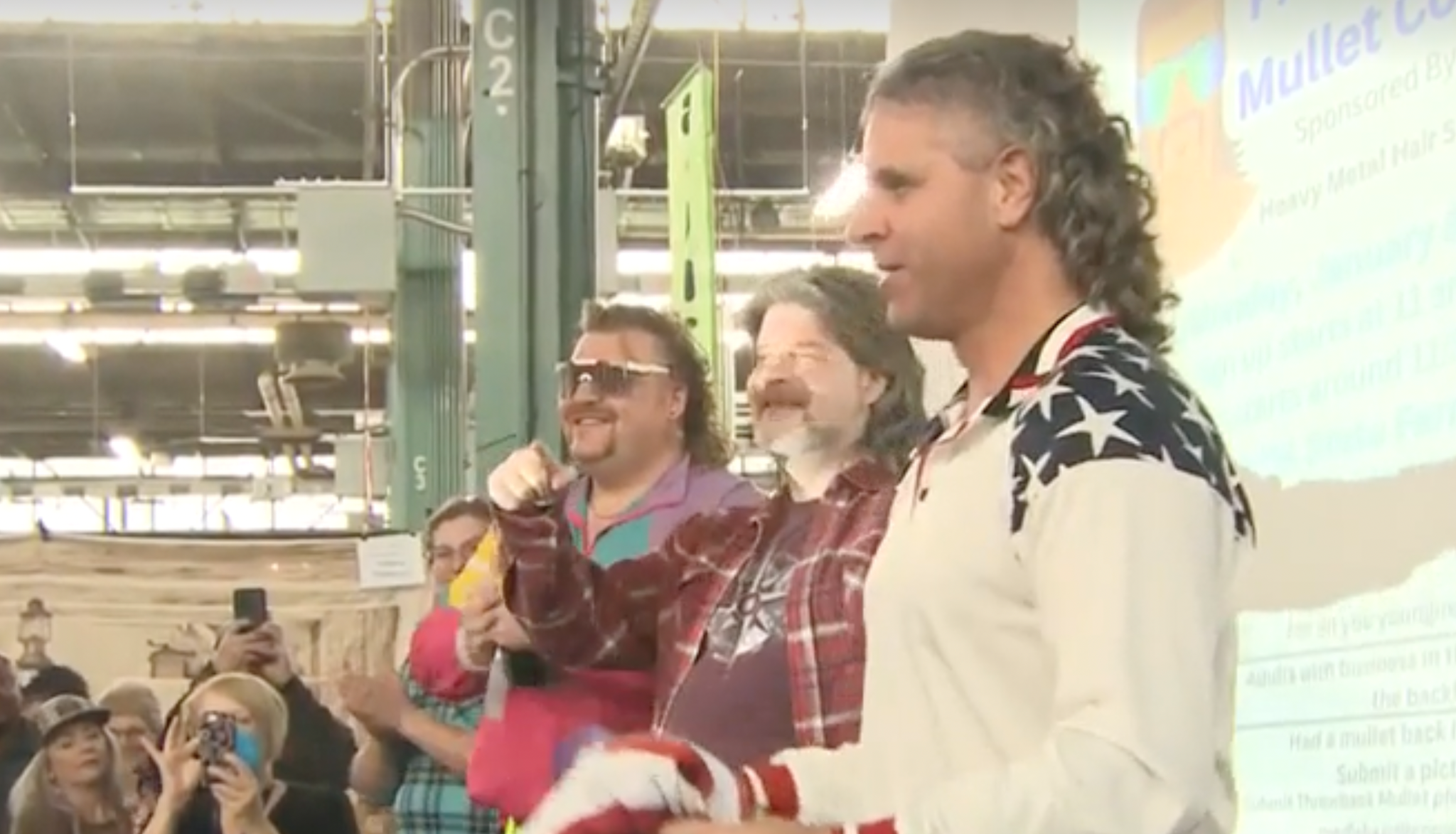 Check out these mullets! See who wore it best at this popular competition